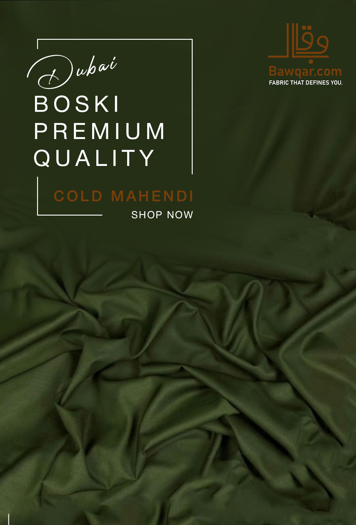 Premium Dubai Boski | Cold mehndi