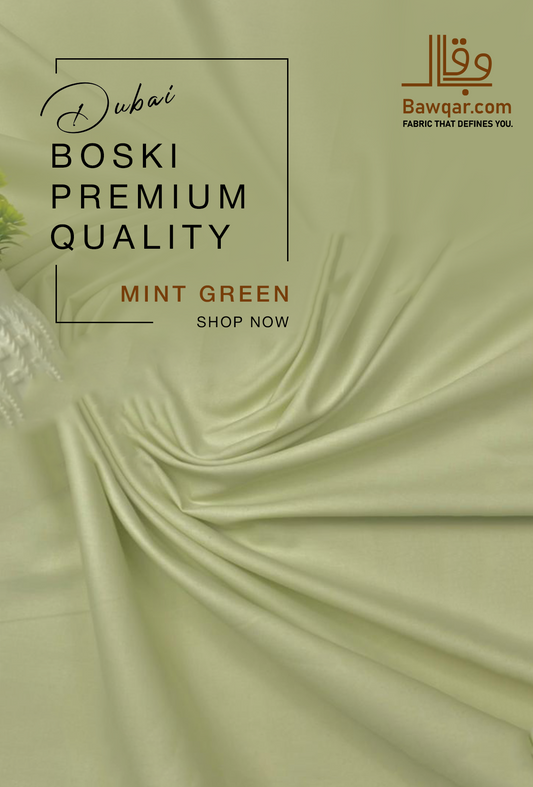 Premium Dubai Boski | Mint green