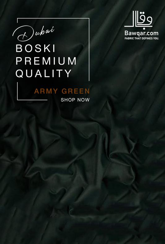 Premium Dubai Boski |Army green
