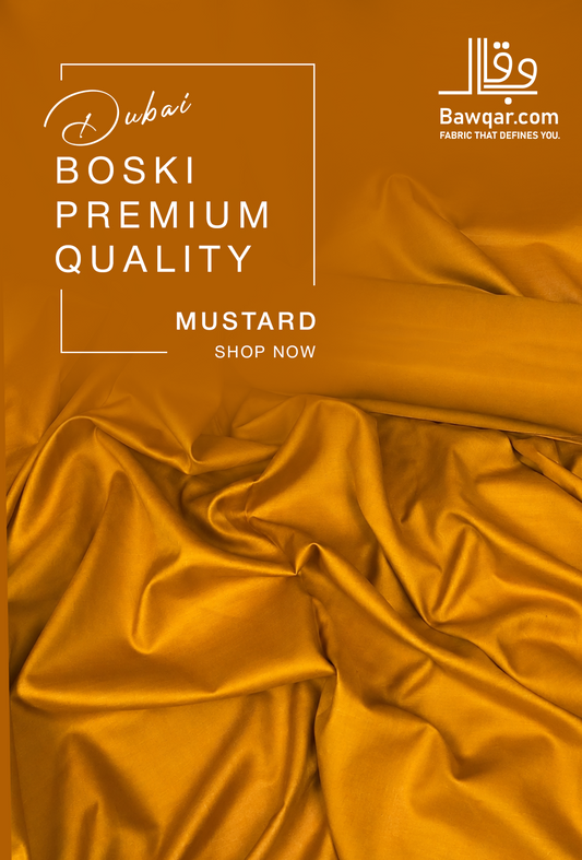 Premium Dubai Boski | Mustard