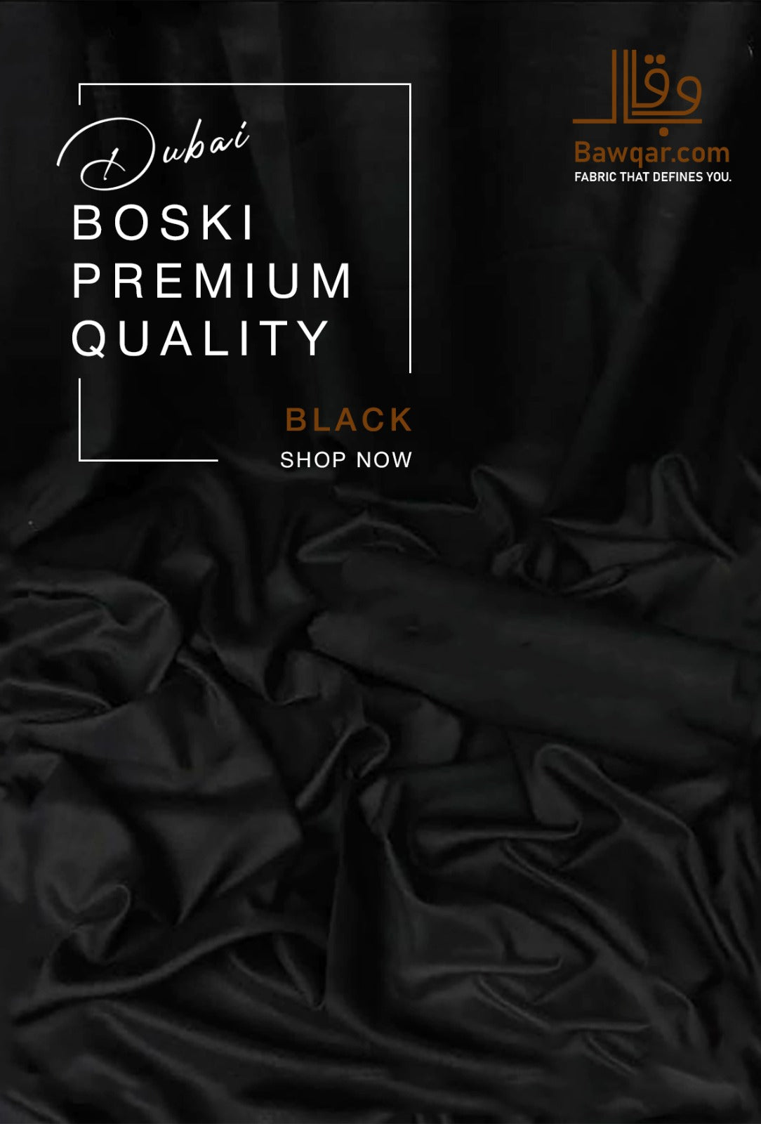 Premium Dubai Boski | Black